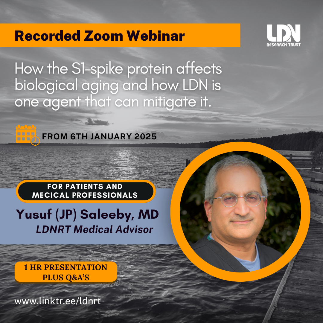 The Impact of Spike Protein on Aging - January 2025 webinar