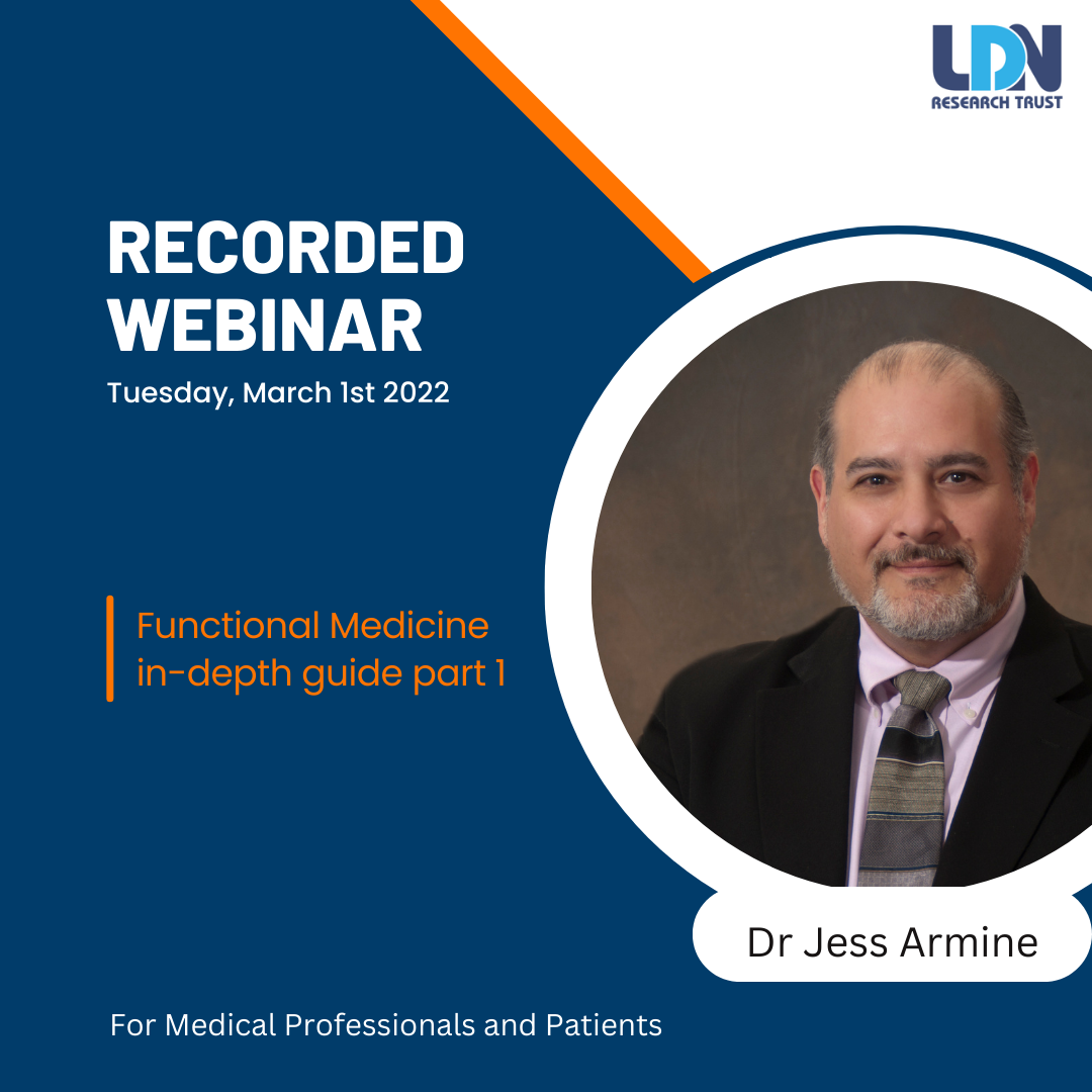 INTRODUCTION TO FUNCTIONAL MEDICINE - Dr Jess Armine