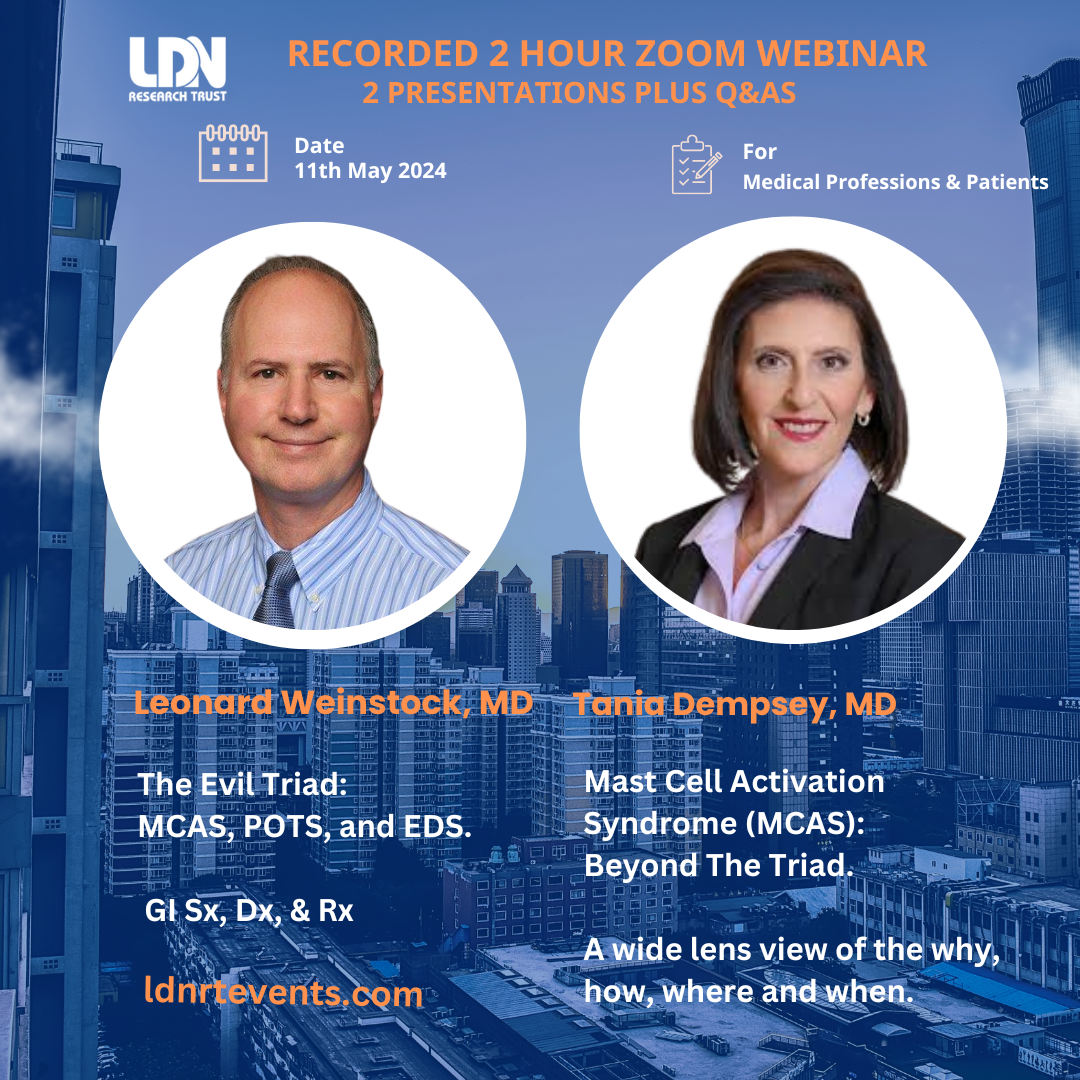 MCAS Webinar with Leonard Weinstock, MD, &amp; Tanya Dempsey, MD