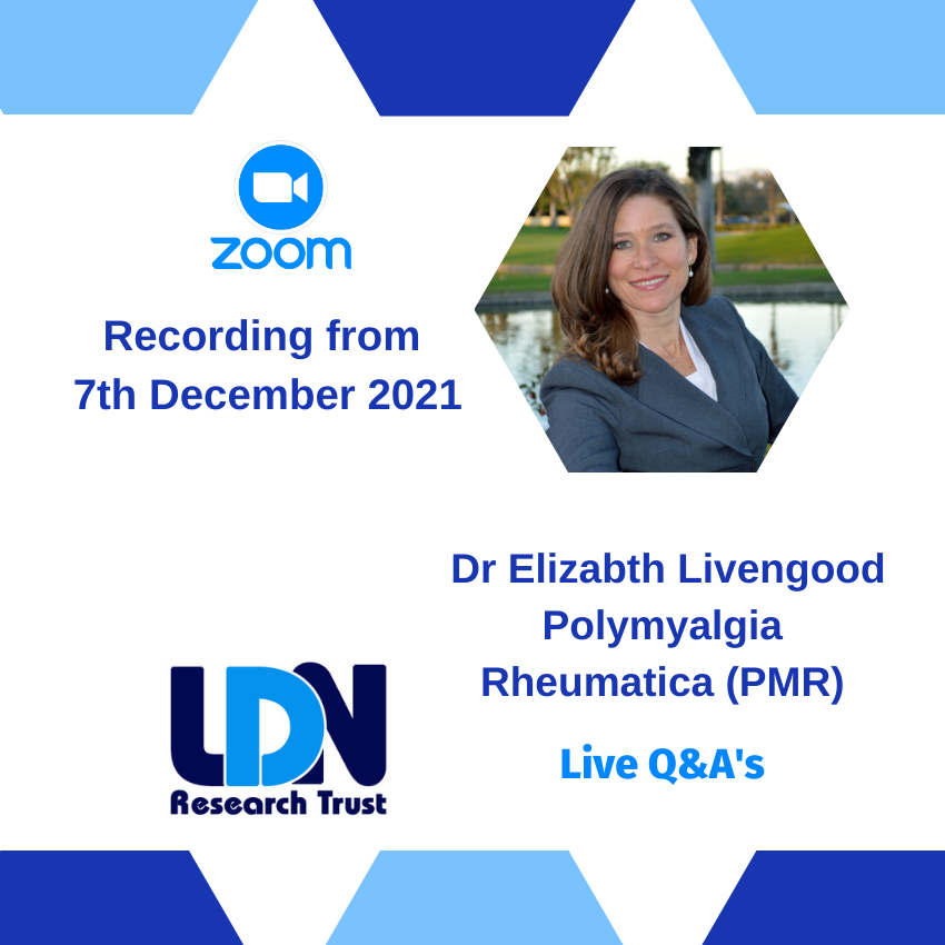 Dr Elizabeth Livengood Presents on Polymyalgia Rheumatica PMR)